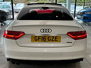 Used 2016 Audi A5 Black Edition Plus White - Interior and Exterior details 5