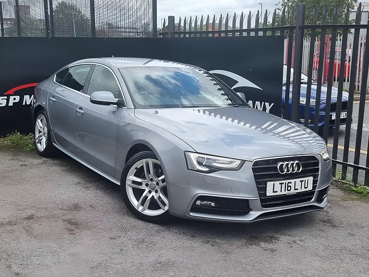 Used 2016 Audi A5 S Line Grey - Front View