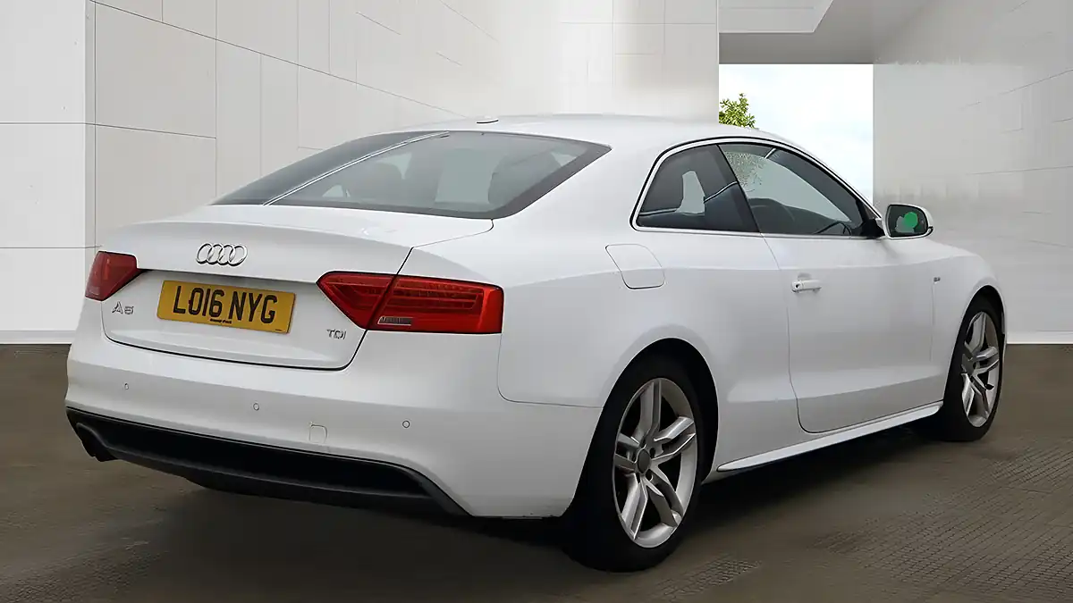 Used 2016 Audi A5 S Line White - Interior and Exterior details 3