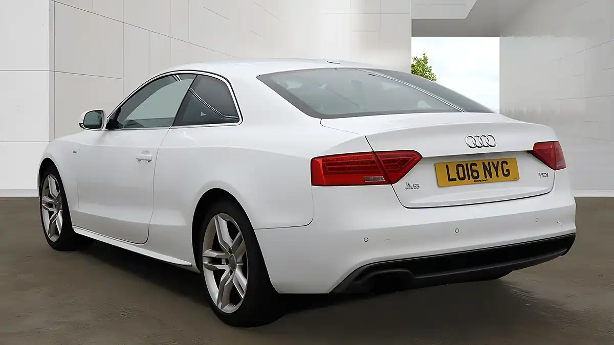 Used 2016 Audi A5 S Line White - Interior and Exterior details 4