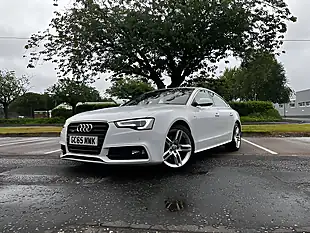 Used 2016 Audi A5 S Line White - Interior and Exterior details 10