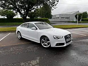 Used 2016 Audi A5 S Line White - Interior and Exterior details 11