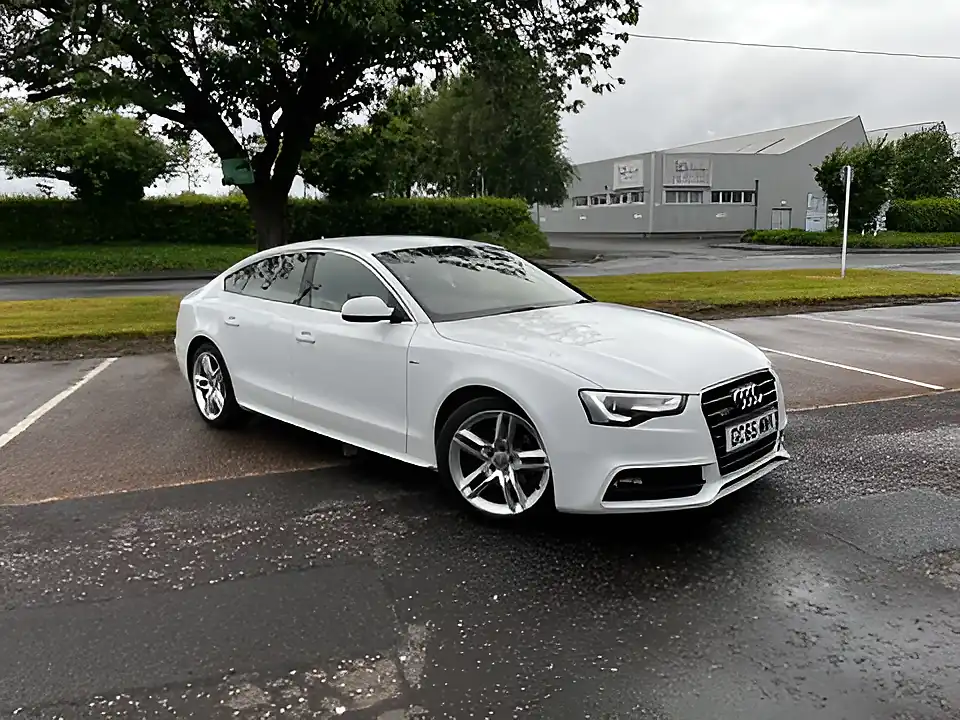 Used 2016 Audi A5 S Line White - Interior and Exterior details 11