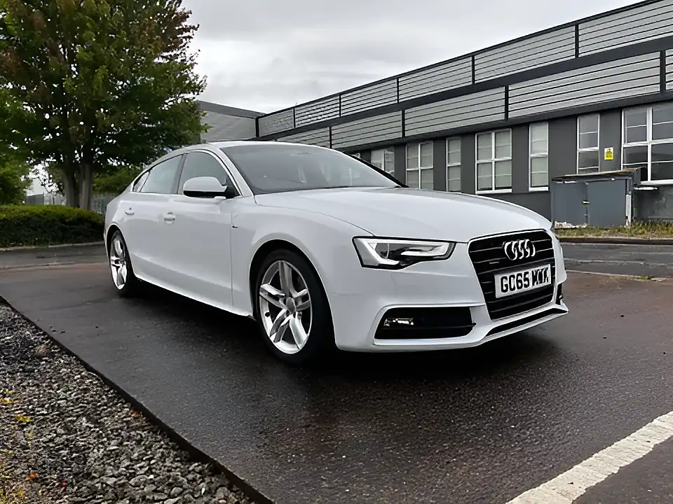 Used 2016 Audi A5 S Line White - Interior and Exterior details 13
