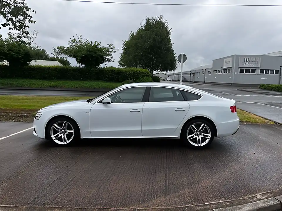 Used 2016 Audi A5 S Line White - Interior and Exterior details 2
