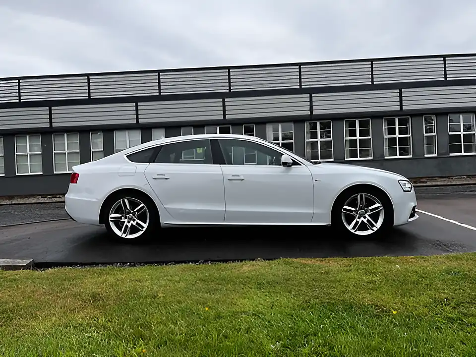 Used 2016 Audi A5 S Line White - Interior and Exterior details 5