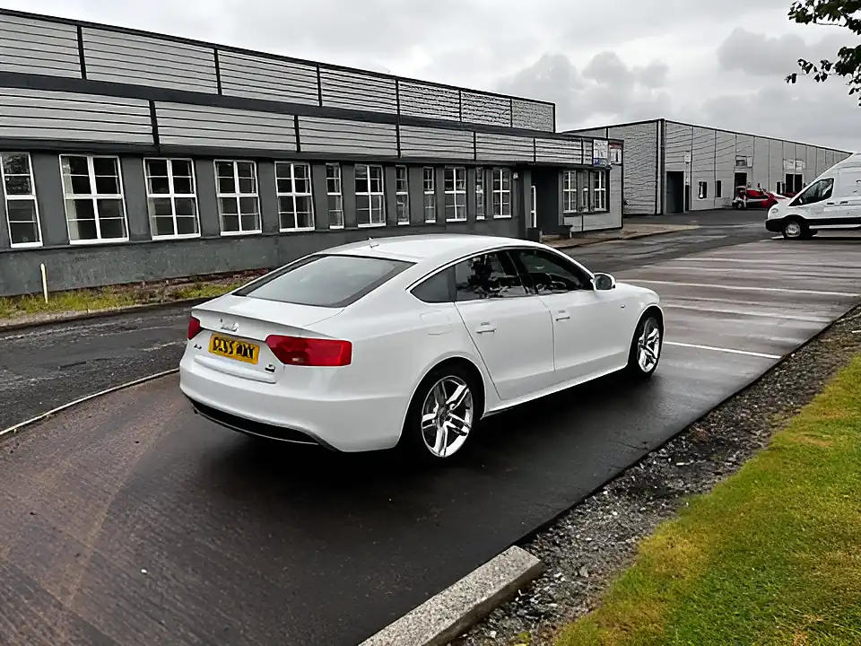 Used 2016 Audi A5 S Line White - Interior and Exterior details 6