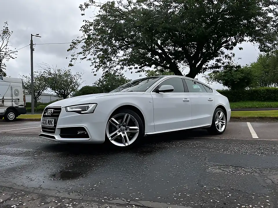 Used 2016 Audi A5 S Line White - Interior and Exterior details 7