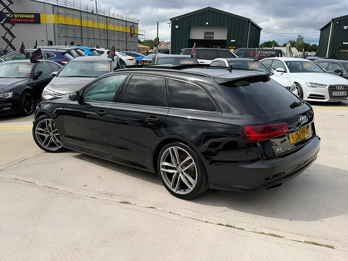 Used 2016 Audi A6 Avant Black Edition Black - Interior and Exterior details 4