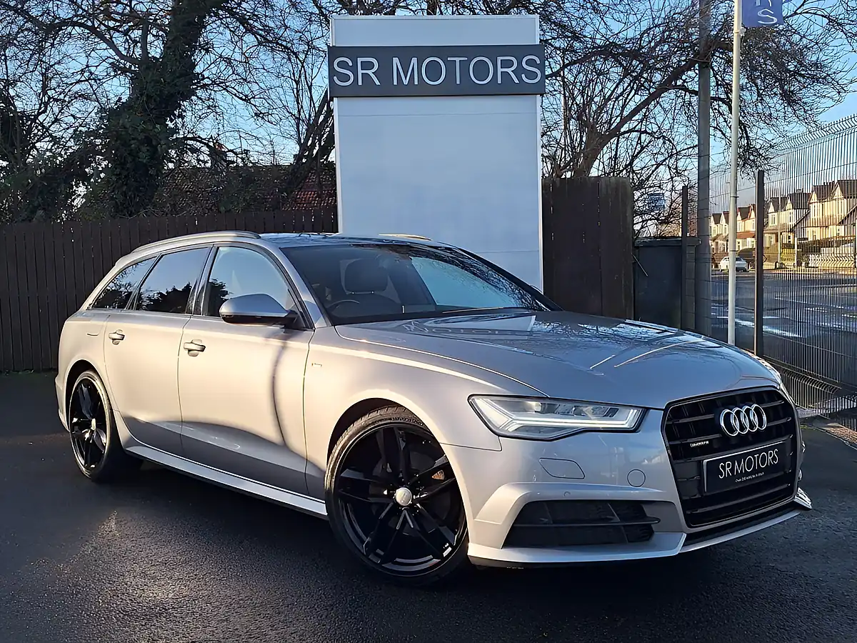 Used 2016 Audi A6 Avant Black Edition Grey - Front View