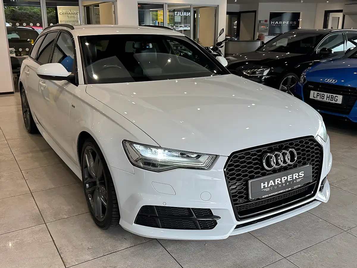 Used 2016 Audi A6 Avant Black Edition White - Interior and Exterior details 14
