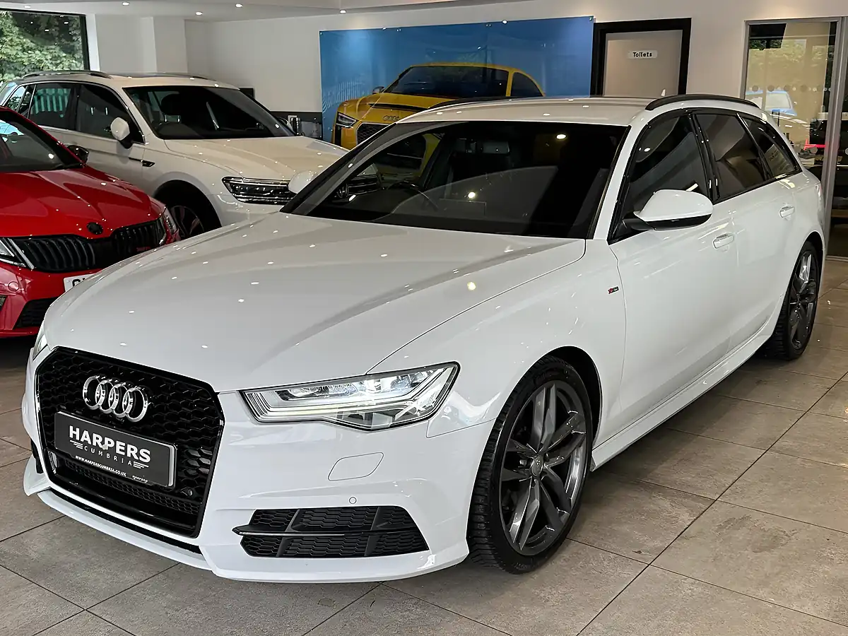 Used 2016 Audi A6 Avant Black Edition White - Interior and Exterior details 16