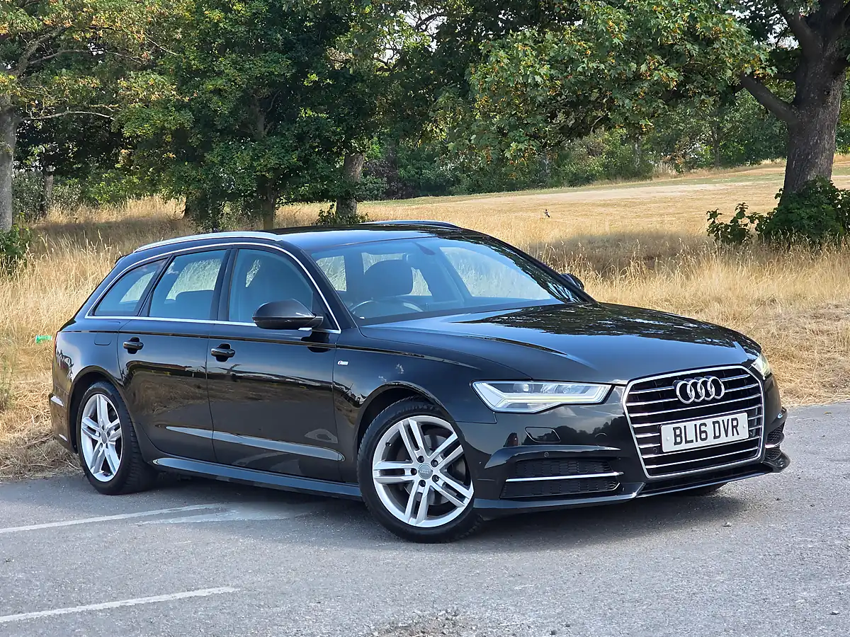 Used 2016 Audi A6 Avant S Line Black - Front View