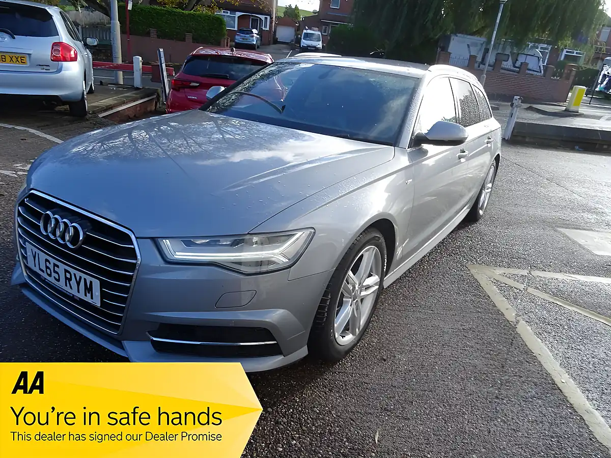 Used 2016 Audi A6 Avant S Line Grey - Front View