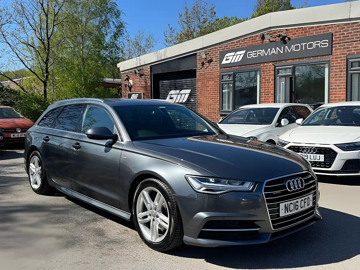Used 2016 Audi A6 Avant S Line Grey - Front View