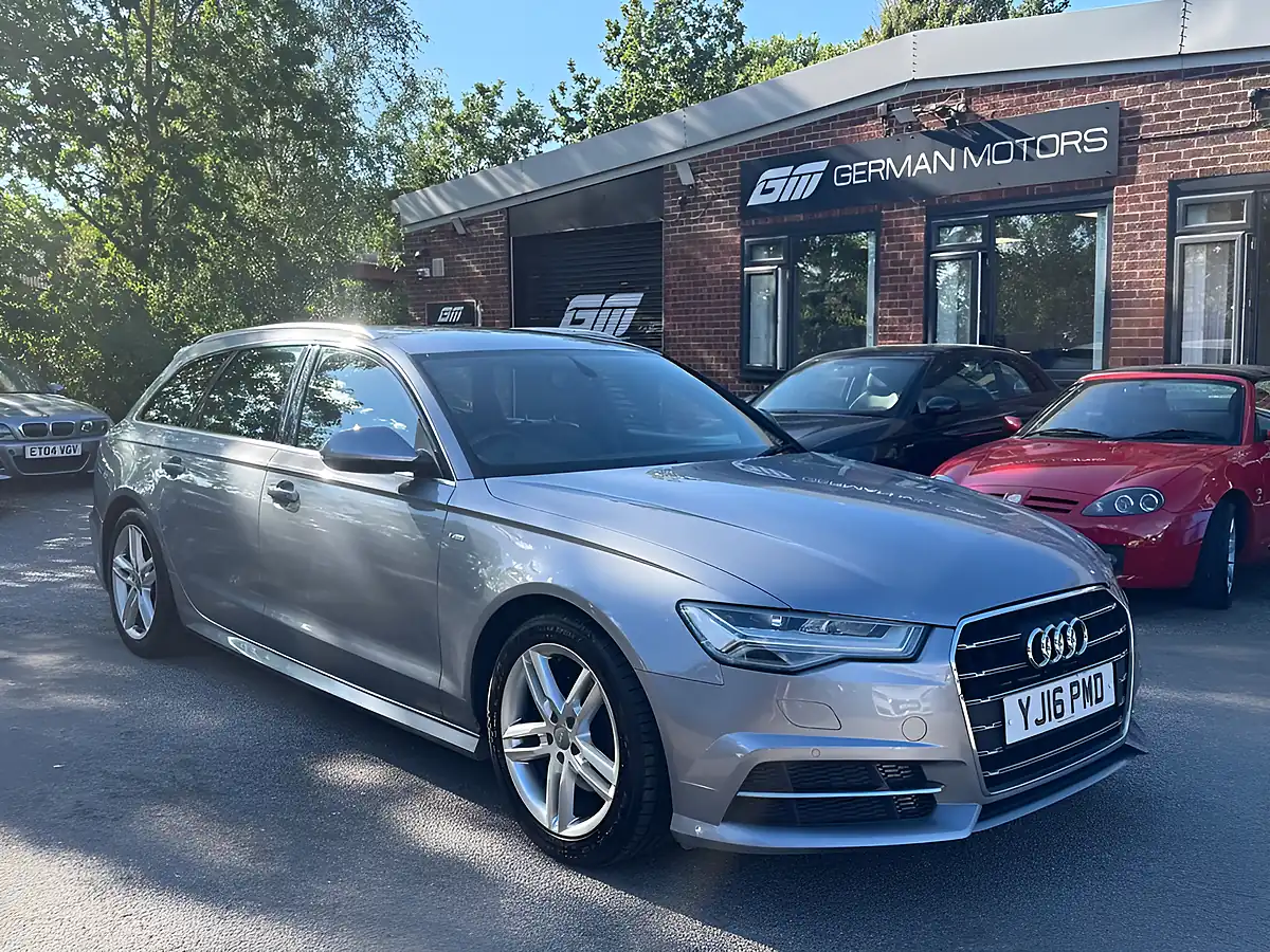 Used 2016 Audi A6 Avant S Line Grey - Front View