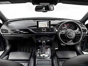 Used 2016 Audi A6 Black Edition Aviator Blue - Interior and Exterior details 12