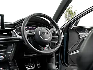 Used 2016 Audi A6 Black Edition Aviator Blue - Interior and Exterior details 13
