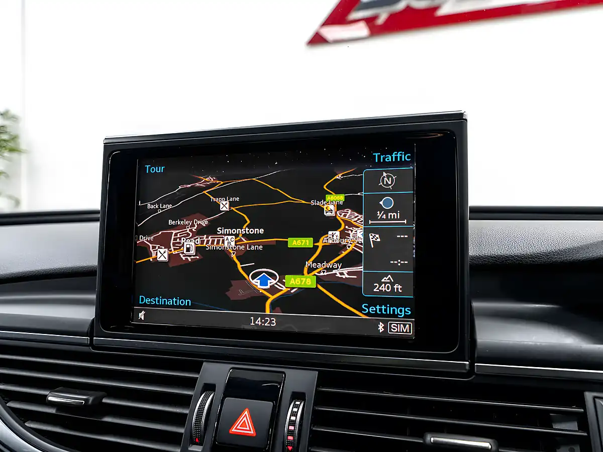 Used 2016 Audi A6 Black Edition Aviator Blue - Interior and Exterior details 19