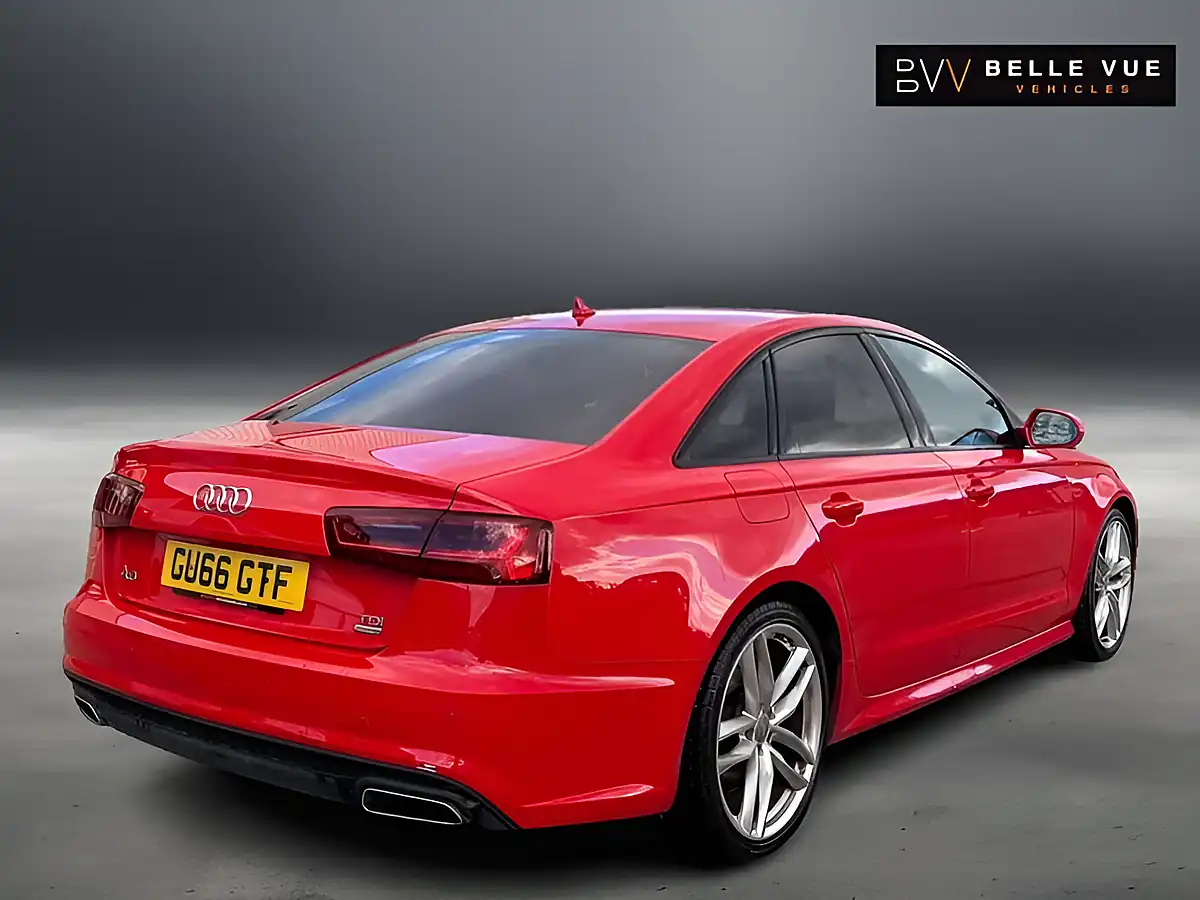 Used 2016 Audi A6 Black Edition Misano Red - Interior and Exterior details 5
