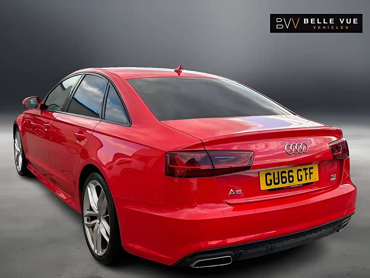 Used 2016 Audi A6 Black Edition Misano Red - Interior and Exterior details 9
