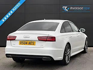 Used 2016 Audi A6 Saloon Black Edition White - Interior and Exterior details 6