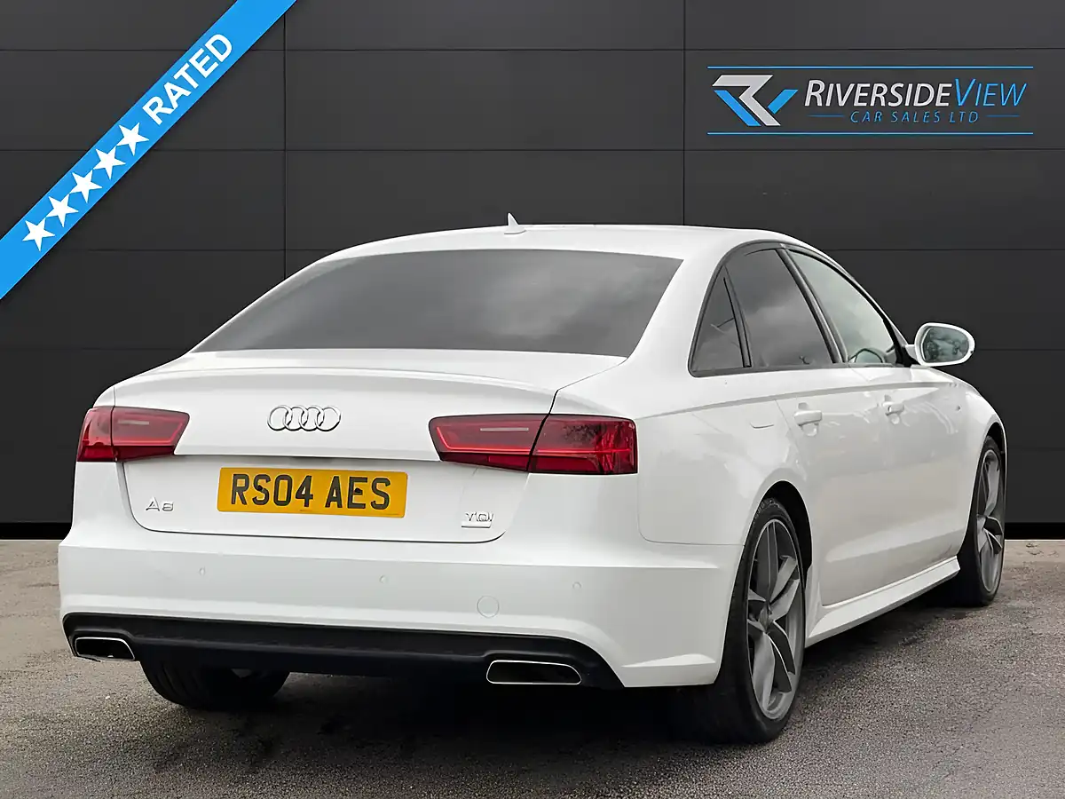 Used 2016 Audi A6 Saloon Black Edition White - Interior and Exterior details 6
