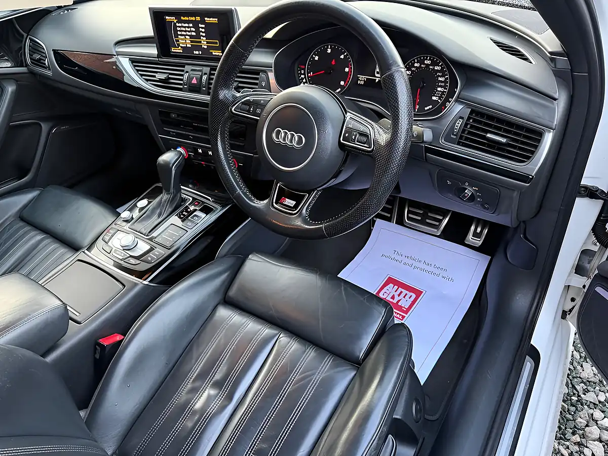 Used 2016 Audi A6 Saloon Black Edition White - Interior and Exterior details 7