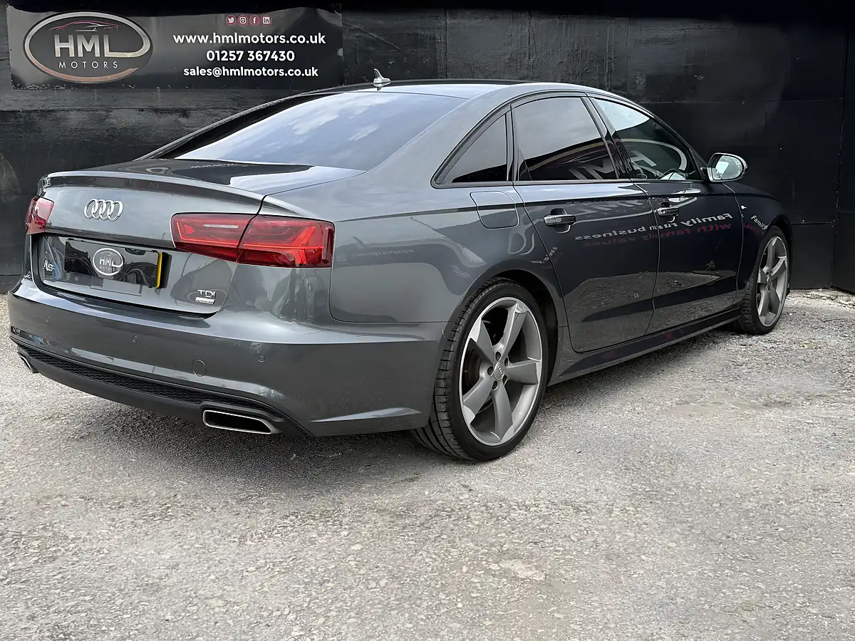 Used 2016 Audi A6 Saloon Ultra Black Edition Daytona Grey Pearl Effect - Interior and Exterior details 8