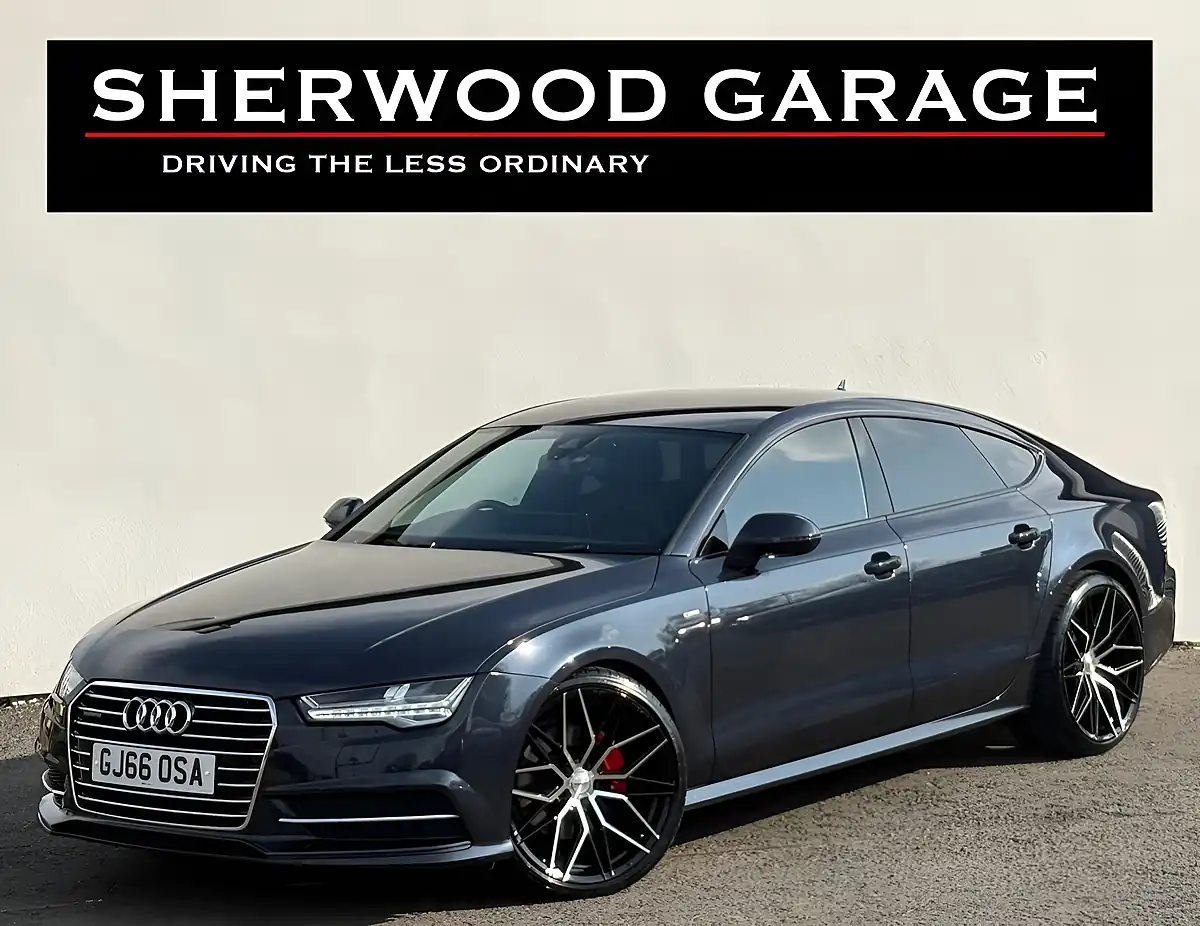 Used 2016 Audi A7 S Line Blue - Front View