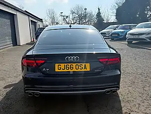 Used 2016 Audi A7 S Line Blue - Interior and Exterior details 5