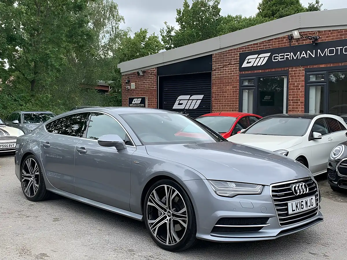 Used 2016 Audi A7 S Line Grey - Front View