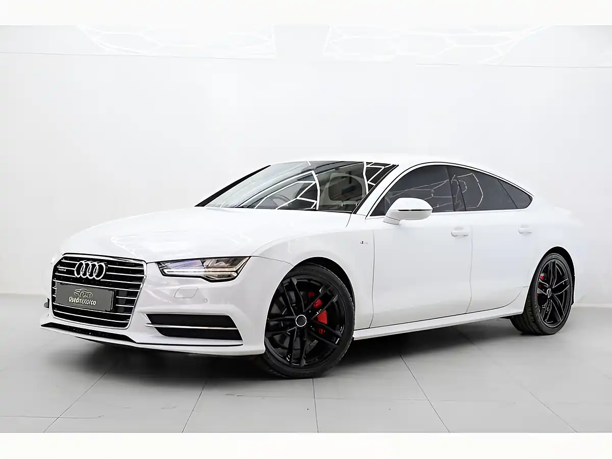 Used 2016 Audi A7 S Line White - Interior and Exterior details 4