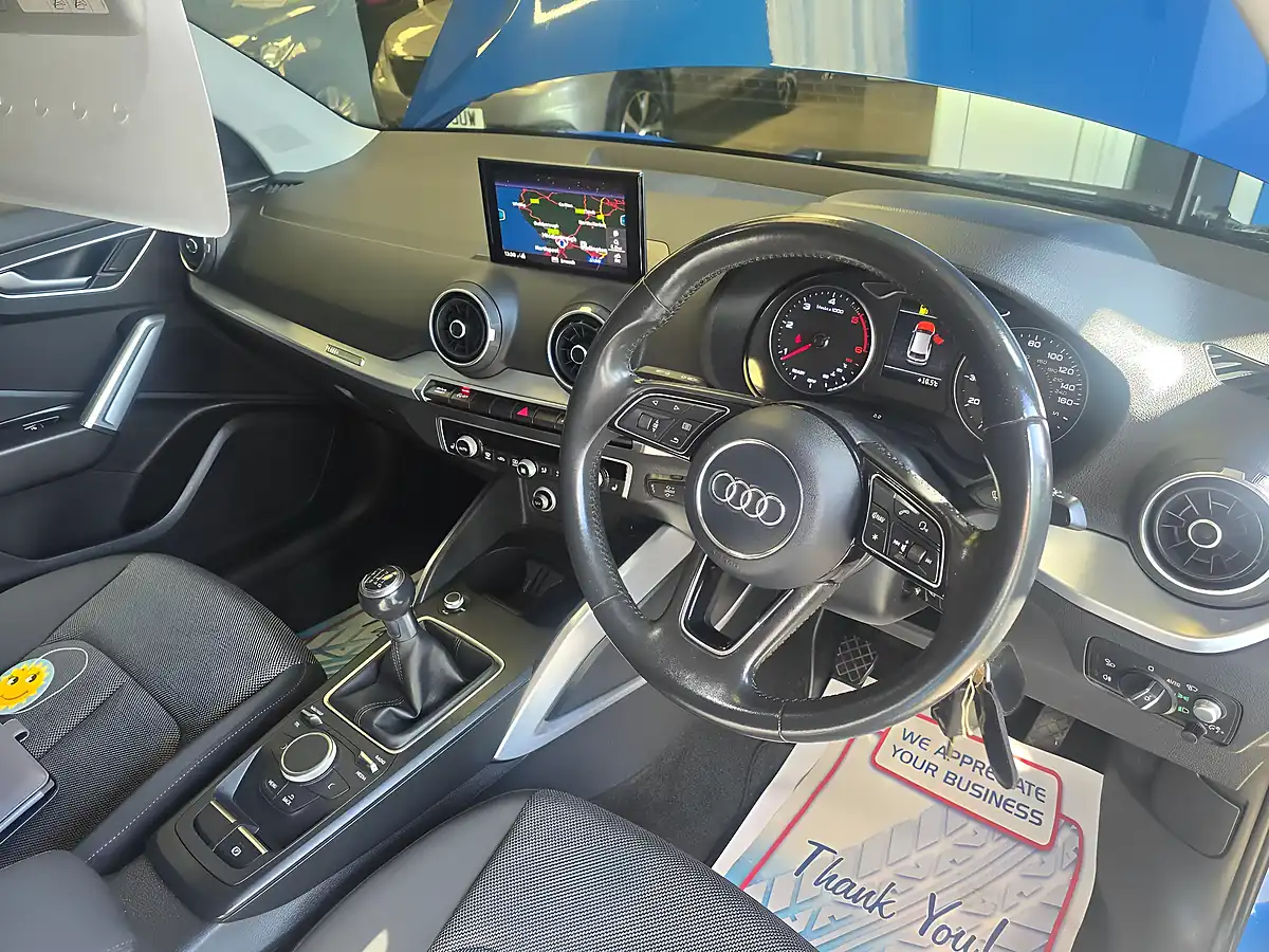 Used 2016 Audi Q2 Sport Blue - Interior and Exterior details 11