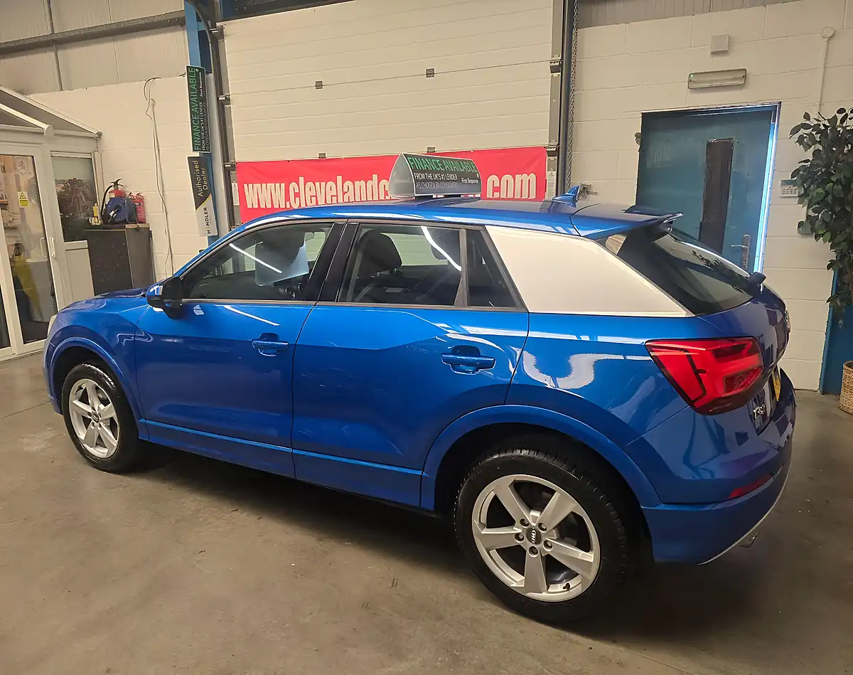Used 2016 Audi Q2 Sport Blue - Interior and Exterior details 2