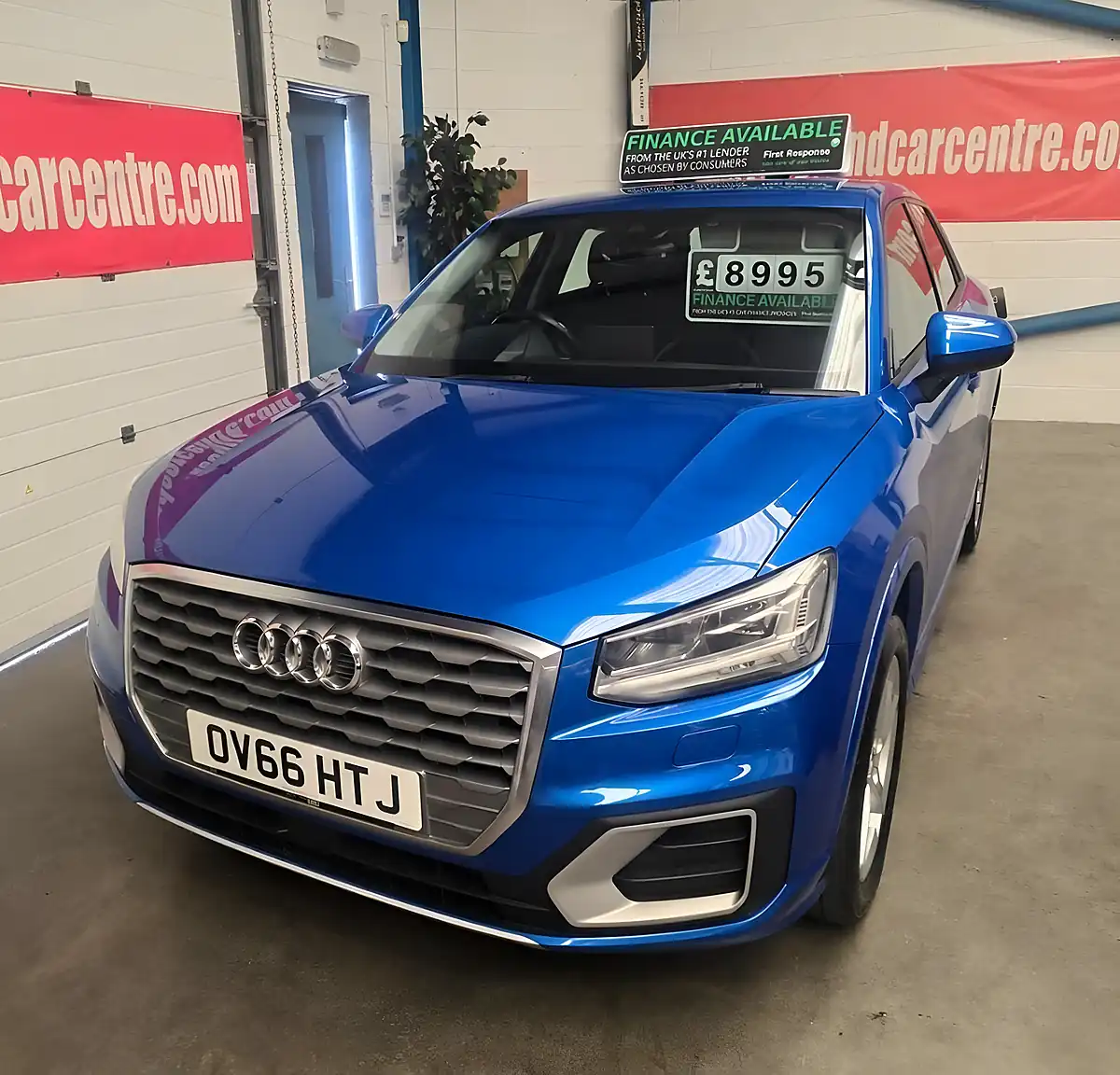 Used 2016 Audi Q2 Sport Blue - Interior and Exterior details 3