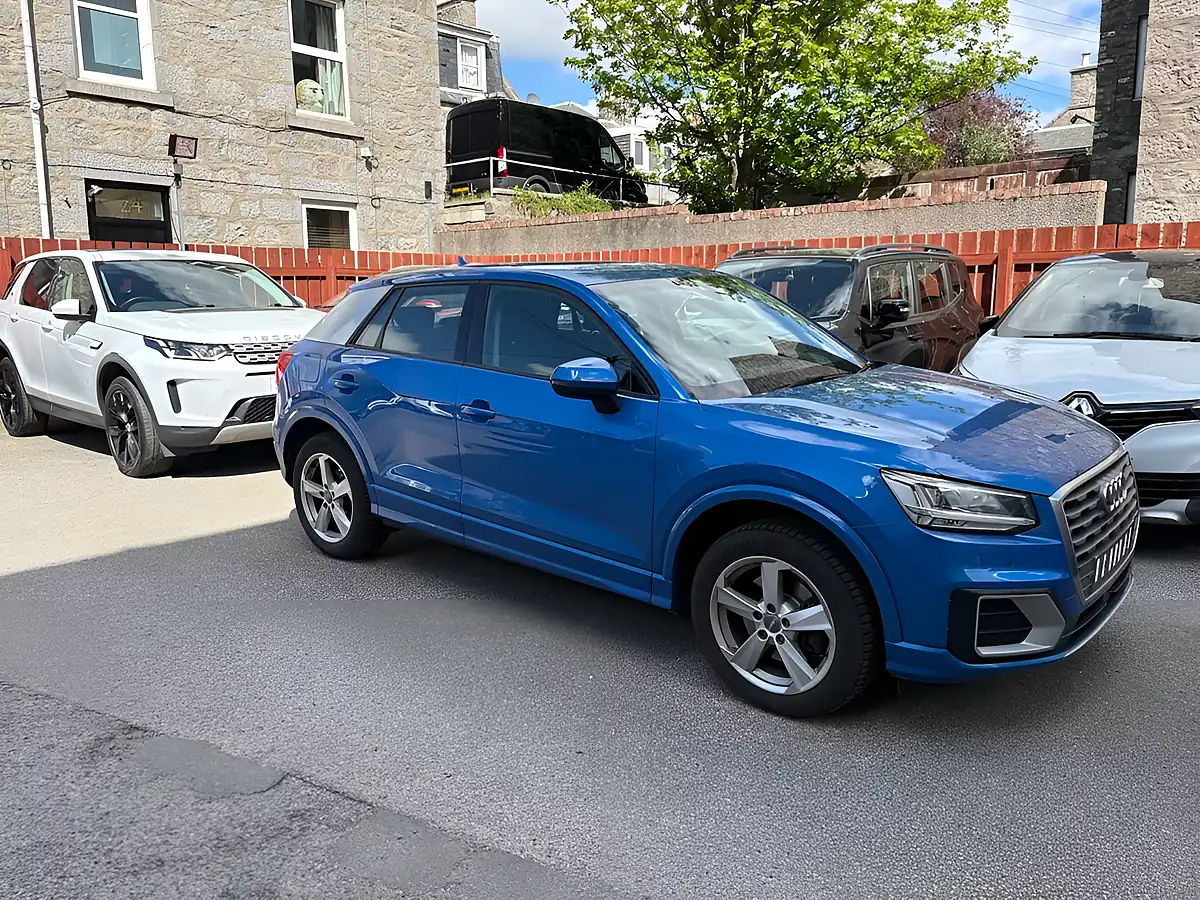 Used 2016 Audi Q2 Sport Blue - Front View