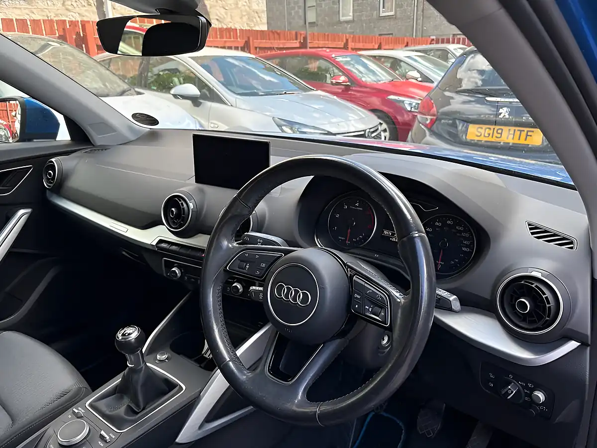 Used 2016 Audi Q2 Sport Blue - Interior and Exterior details 11