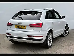 Used 2016 Audi Q3 S Line+ Glacier White - Interior and Exterior details 2