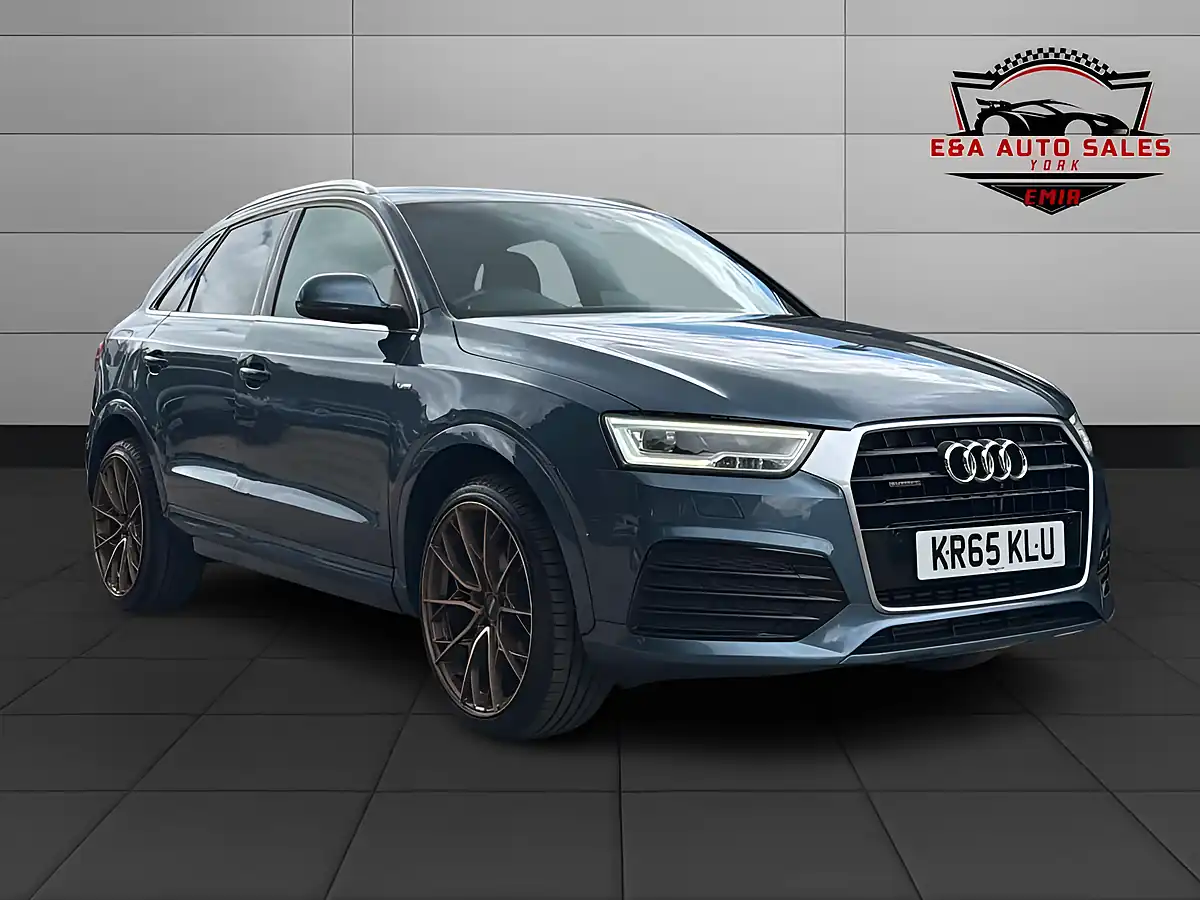 Used 2016 Audi Q3 S Line Plus Blue - Front View