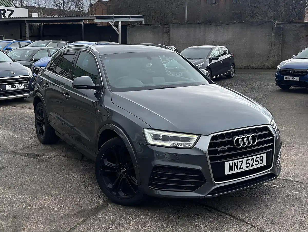 Used 2016 Audi Q3 S Line Plus Grey - Front View