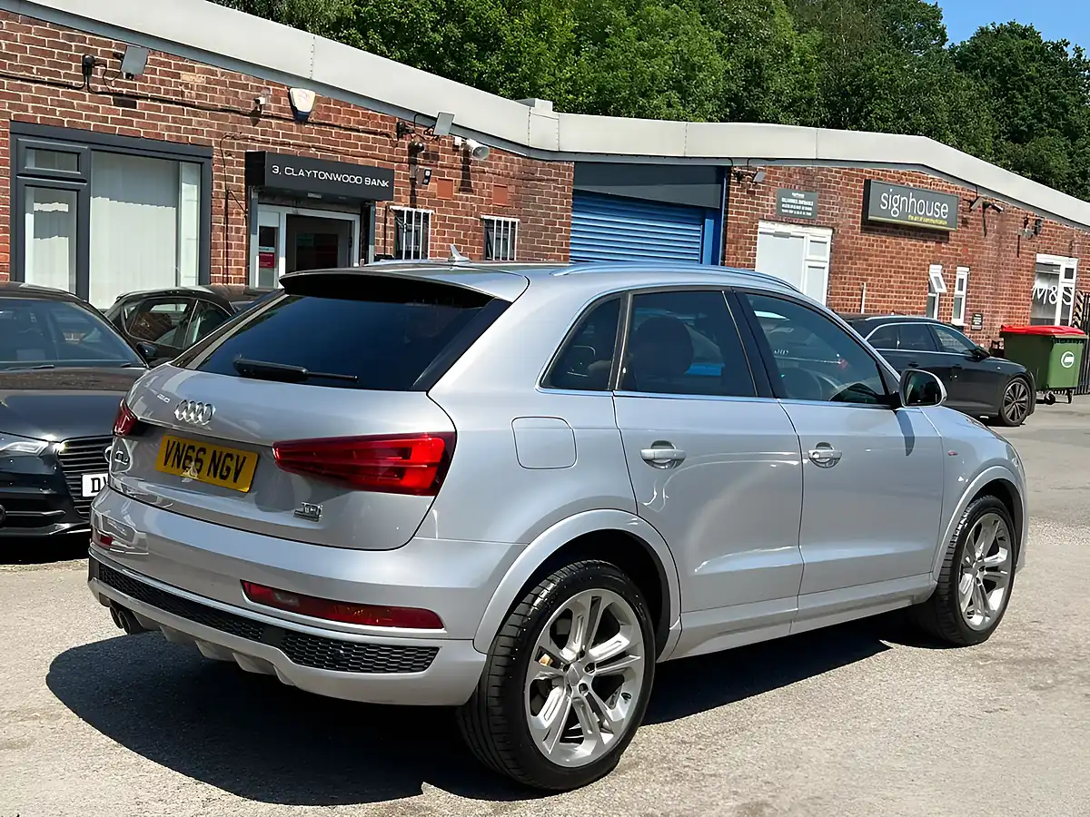 Used 2016 Audi Q3 S Line Plus Silver - Interior and Exterior details 3