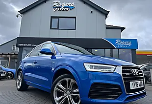 Used 2016 Audi Q3 S Line Plus Sprint Blue Pearl - Interior and Exterior details 2