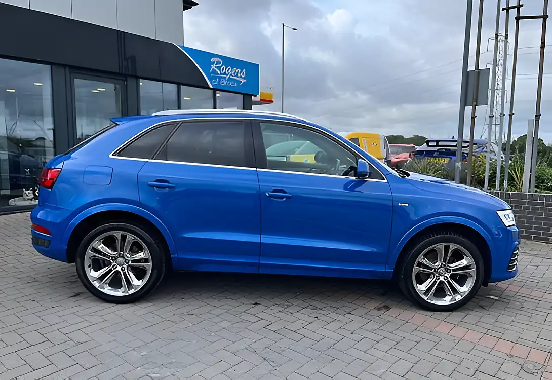 Used 2016 Audi Q3 S Line Plus Sprint Blue Pearl - Interior and Exterior details 5