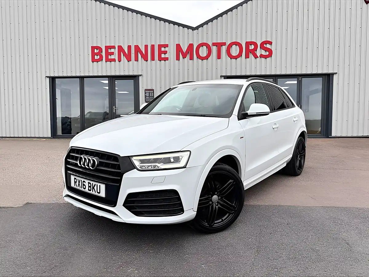Used 2016 Audi Q3 S Line Plus White - Front View