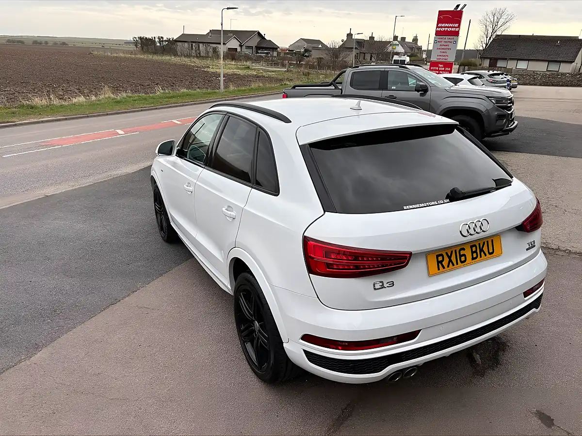 Used 2016 Audi Q3 S Line Plus White - Interior and Exterior details 2