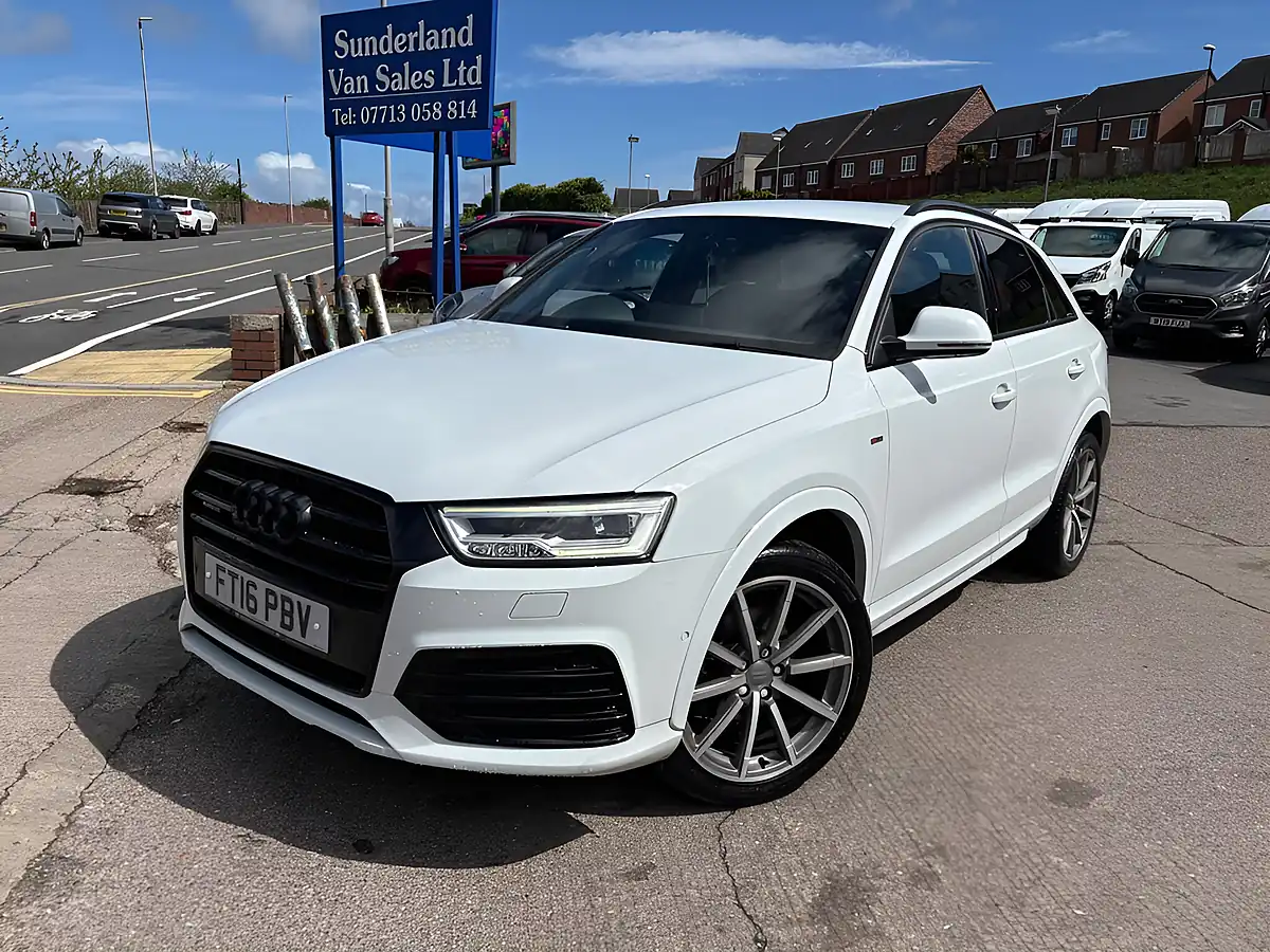 Used 2016 Audi Q3 S Line Plus White - Front View