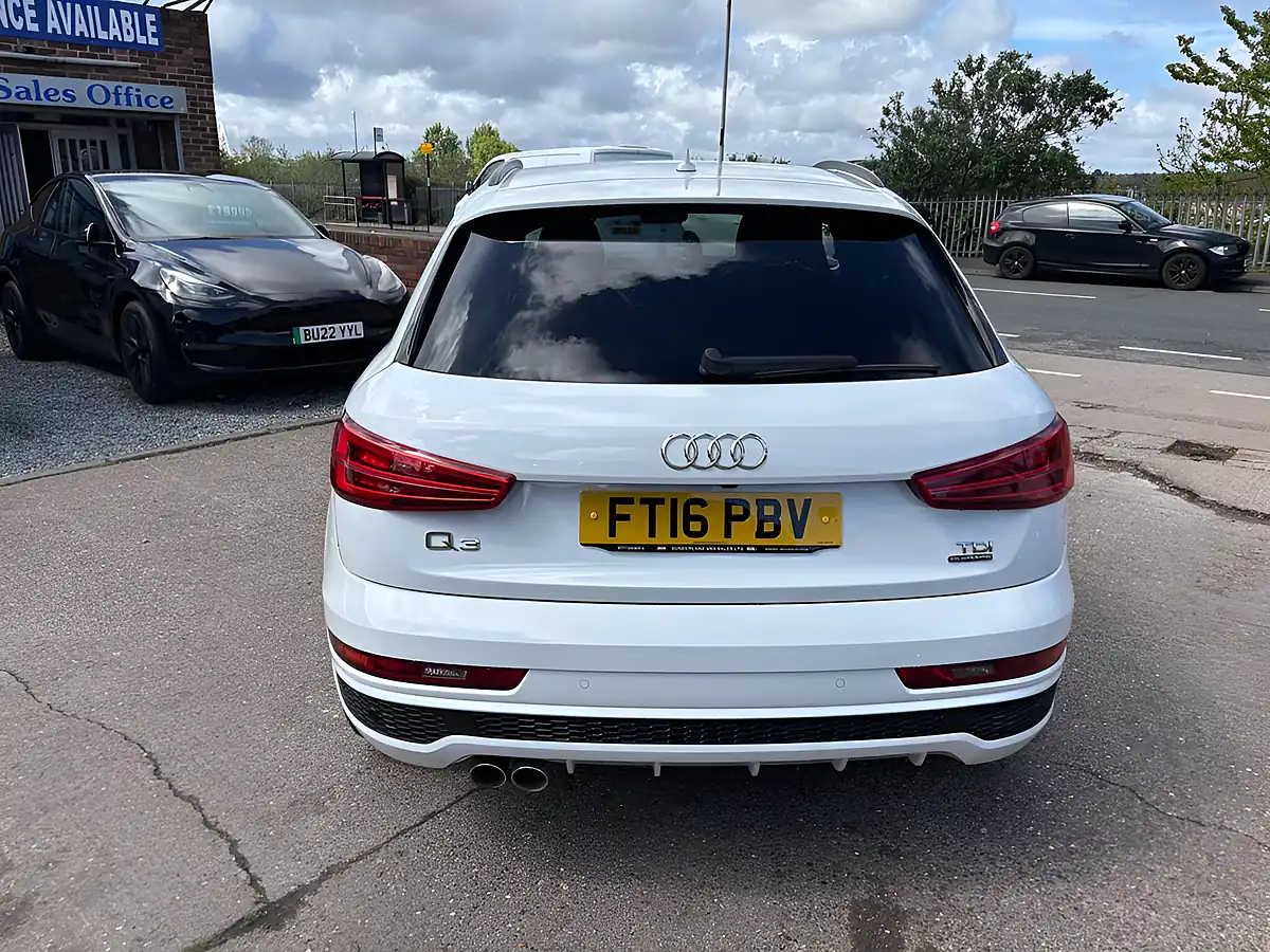 Used 2016 Audi Q3 S Line Plus White - Interior and Exterior details 4