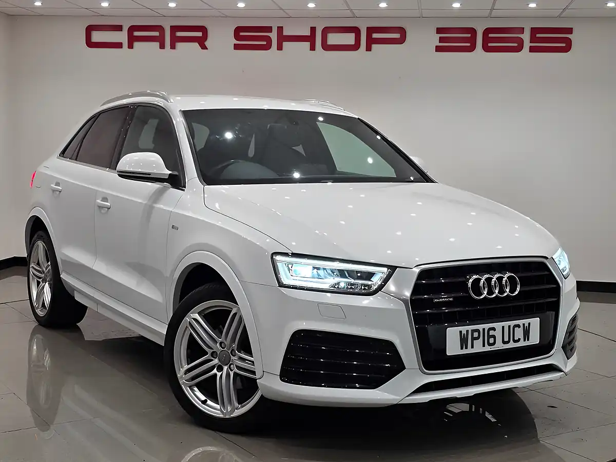 Used 2016 Audi Q3 S Line Plus White - Interior and Exterior details 11