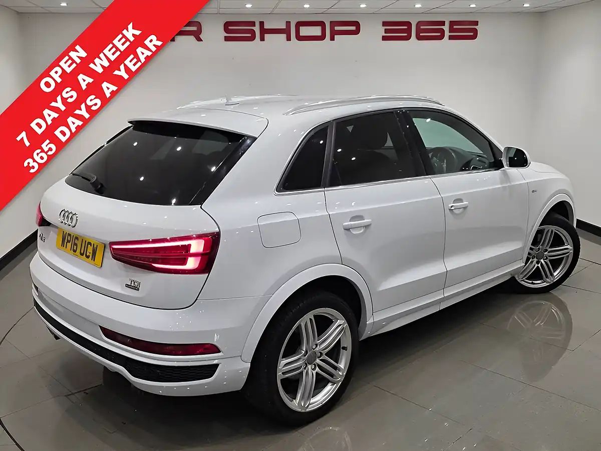 Used 2016 Audi Q3 S Line Plus White - Interior and Exterior details 2